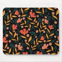 Elegante florale Retreat Mouse Pad