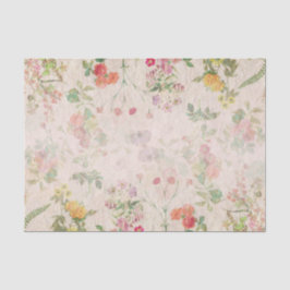 Elegante florale Romantische Rosa Hochzeit Wilde B Seidenpapier