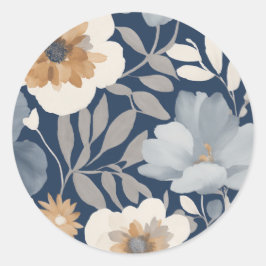 Elegante florale Stickers
