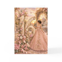 Elegante Florale Sweet 16 Geburtstagskarte für Sie
