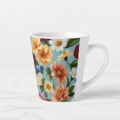 Elegante florale Tasse - Perfekt für jeden Anlass (Rechts)