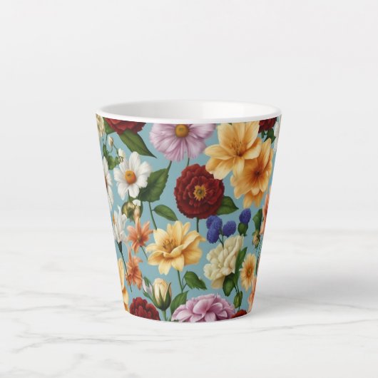 Elegante florale Tasse - Perfekt für jeden Anlass (Vorderseite)