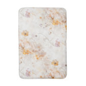 Elegante Florale Wasserfarbe Badematte (Vorderseite Vertikal)
