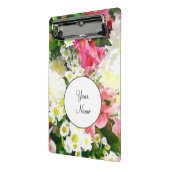 Elegante florale Wasserfarbe Mini Klemmbrett (Gewinkelt2)