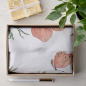 Elegante florale Wildblume Seidenpapier (Geschenk)