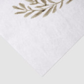 Elegante florale Wildblume Seidenpapier (Ausschnitt)