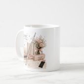 Elegante Flöten-Kaffeetasse Kaffeetasse (Vorderseite Links)