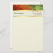 Elegante Foil Look Business Stationery Briefpapier (Vorne/Hinten)