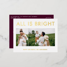 Elegante Folie 2 Foto Moderne Folie Postkarte