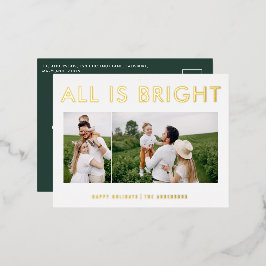 Elegante Folie 2 Foto Moderne Folie Postkarte