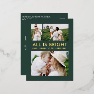 Elegante Folie 3 Foto Moderne Folie Postkarte