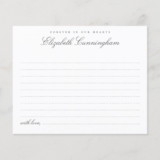 Elegante Forever in unserer Hörkarte (Vorderseite)