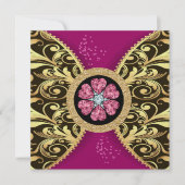 Elegante formelle Einladung (Vorderseite)