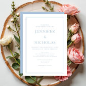 Elegante formelle Einladung zum Hochzeitsfeiern