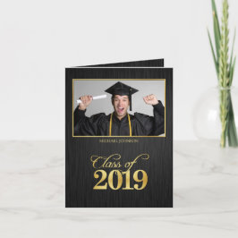 Elegante Foto Class of 2019 Graduation Party Einladung