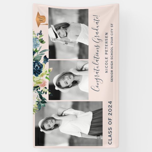 Elegante Foto-Collage Banner (Vertikal)