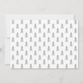 Elegante Foto Collage Weihnachtskarte Einladung (Rückseite)