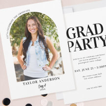 Elegante Foto Graduierungsparty