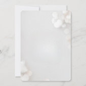 Elegante Foto-Hochzeitsfeiern Einladung (Rückseite)