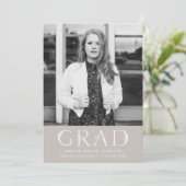 Elegante Foto Stipendiatentruppe Einladung (Stehend Vorderseite)