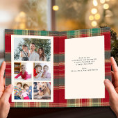 Elegante Fotocollage Weihnachten 