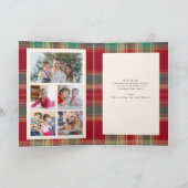 Elegante Fotocollage Weihnachten  (Innenseite)