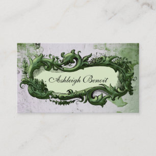 Elegante Frame Business Card Visitenkarte
