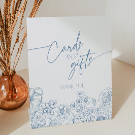 Elegante Französische Chinoiserie Blumengärten Sockelschild