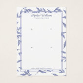 Elegante französische Doppelsteckkarte (Vorderseite)