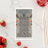 Elegante französische Garten-Papier-Serviette Serviette (Beispiel)