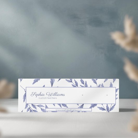 Elegante französische Minikettkarte