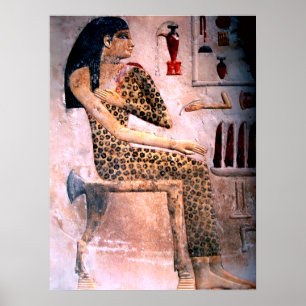 ELEGANTE FRAU, FASHION UND SCHÖNHEIT DES ANTIKEN Ä POSTER