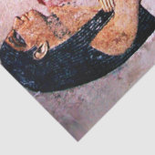 ELEGANTE FRAU, FASHION UND SCHÖNHEIT DES ANTIKEN Ä SEIDENPAPIER (Detail)