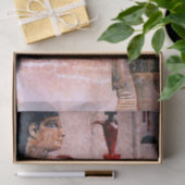 ELEGANTE FRAU, FASHION UND SCHÖNHEIT DES ANTIKEN Ä SEIDENPAPIER (Geschenk)