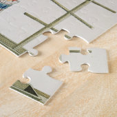 Elegante Frau in einem Caraco "eine La Polonäse" Puzzle (Seite)