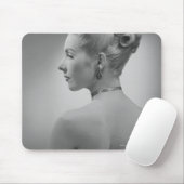Elegante Frau Mousepad (Mit Mouse)