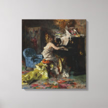 Elegante Frau Pianistin (Giovanni Boldini)