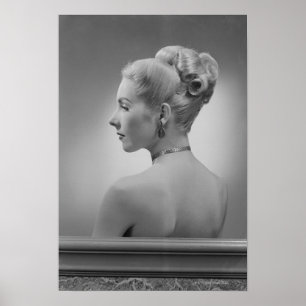 Elegante Frau Poster