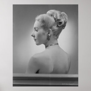 Elegante Frau Poster