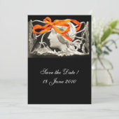 ELEGANTE FRAU SCHAUTY JEWEL /LADY, RED BOW,BLUME EINLADUNG (Stehend Vorderseite)