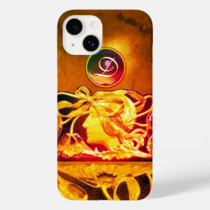 ELEGANTE FRAU SCHÖNHEIT JUWEL /DAME,BLAUE SCHLEIFE Case-Mate iPhone 14 HÜLLE
