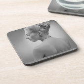 Elegante Frau Untersetzer (Linke Seite)