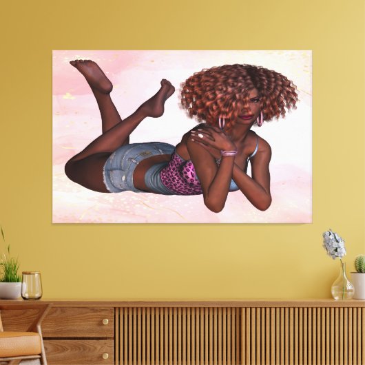 Elegante Frauen Canvas Print Picture 11 Leinwanddruck (Insitu (Wohnzimmer))