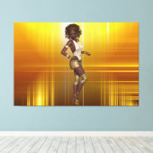 Elegante Frauen Canvas Print Picture 5 Leinwanddruck (Insitu (Holzboden))