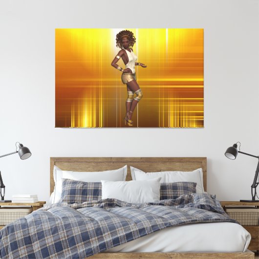 Elegante Frauen Canvas Print Picture 5 Leinwanddruck (Insitu (Schlafzimmer))