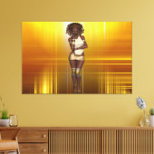 Elegante Frauen Canvas Print Picture 6 Leinwanddruck (Insitu (Wohnzimmer))