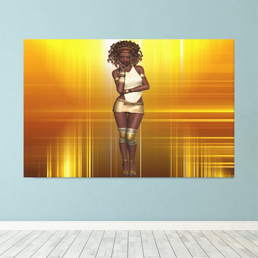 Elegante Frauen Canvas Print Picture 6 Leinwanddruck (Insitu (Holzboden))