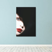 Elegante Frauen im Schatten Leinwanddruck (Insitu (Holzboden))