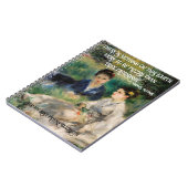 Elegante Frauen Kunstwerk Bestes Preis-Leistungs-V Notizblock (Linke Seite)