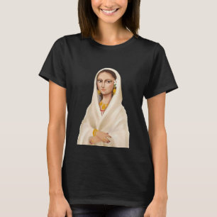 Elegante Frauenporträt   Kulturkunstillustration T-Shirt